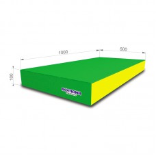 Мат гимнастический 1,0х0,5х0,1 метра