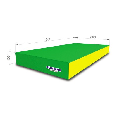 Мат гимнастический 1,0х0,5х0,1 метра