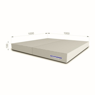 Мат гимнастический 1,0х1,0х0,1 метра складной